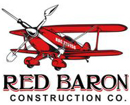 red baron construction logo